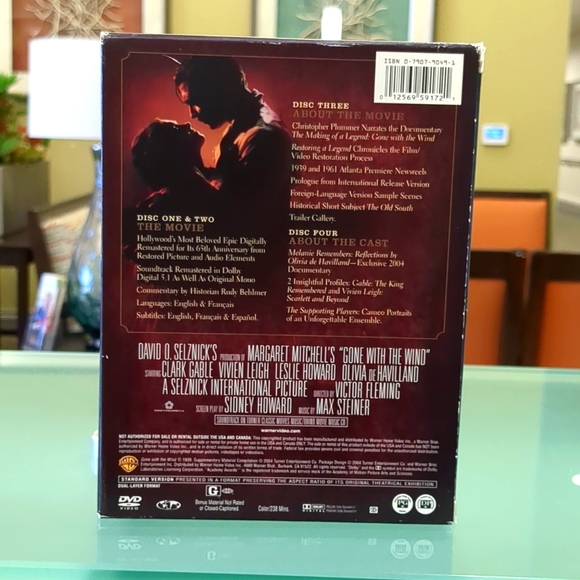 Gone With The Wind 4-Disc Set, Collectors - Picture 3 of 8